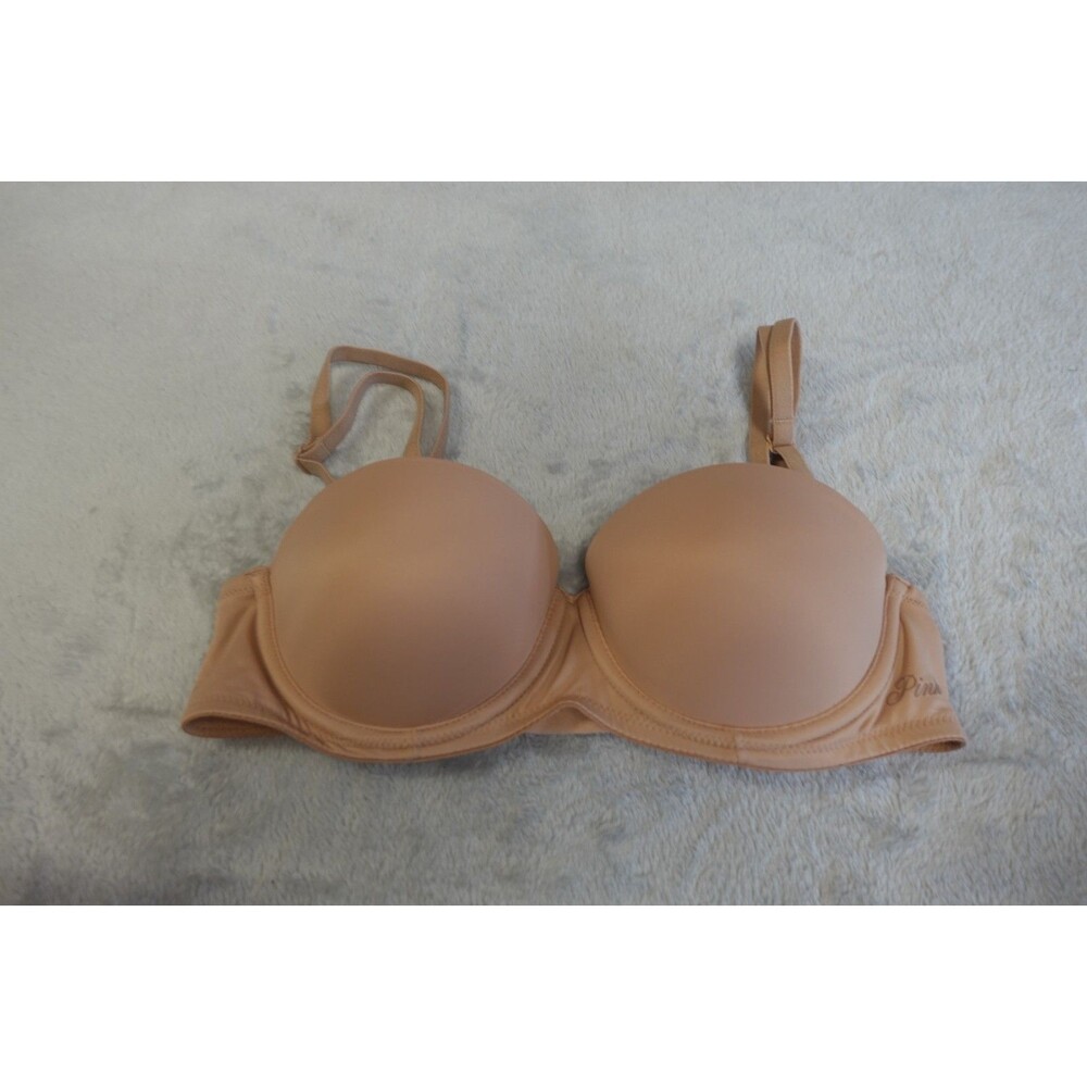 Victoria's Secret Macaron Beige 32B Body By Victoria Lightly Lined Demi Bra